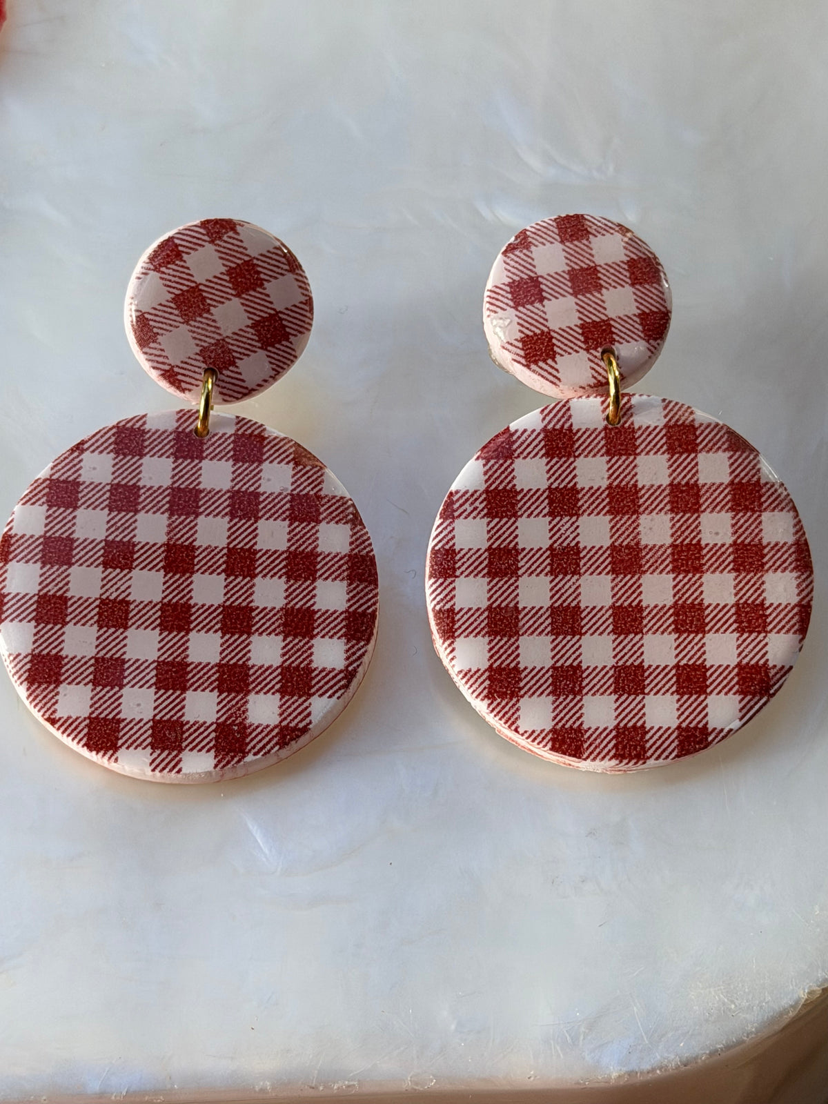 Double Dangles Gingham